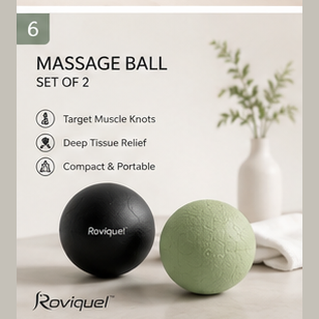 Roviquel massage ball duo set for trigger point recovery