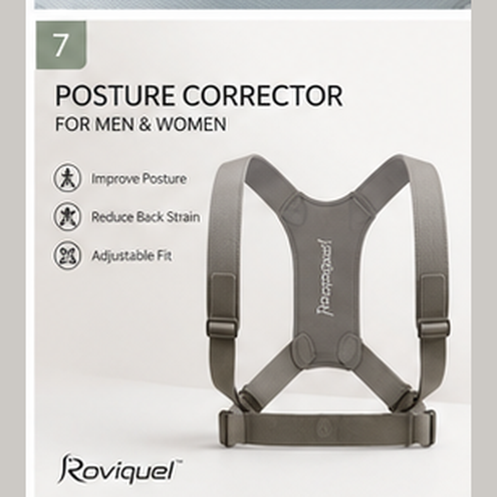 Roviquel adjustable posture corrector